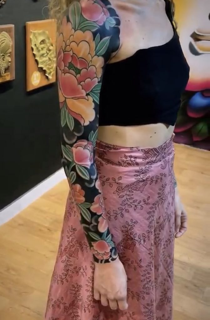 Foto de tatuagem feita por Fay (@faytattoo)