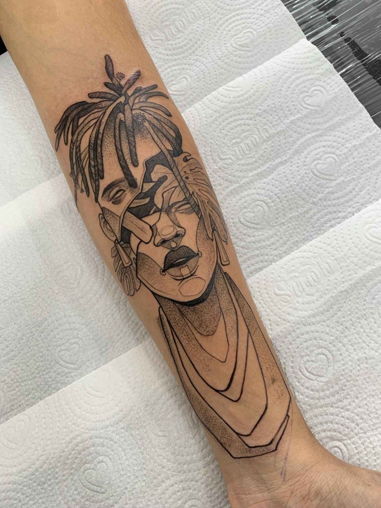 Foto de tatuagem feita por Tetex (@tetextattoo)
