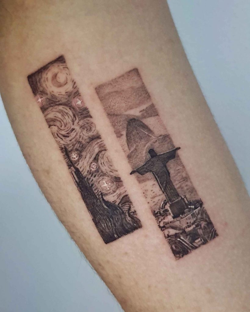 Foto de tatuagem feita por Daniel Coimbra (@danltattoo)