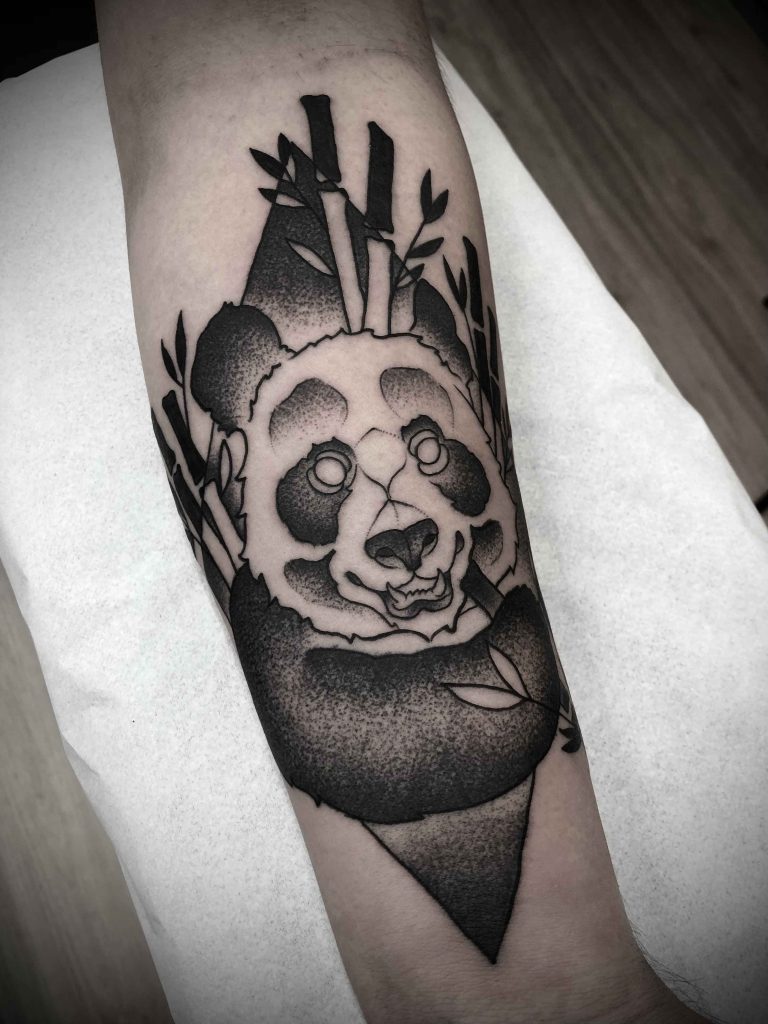 Foto de tatuagem feita por Matheus De Marco (@demarco.matheus)