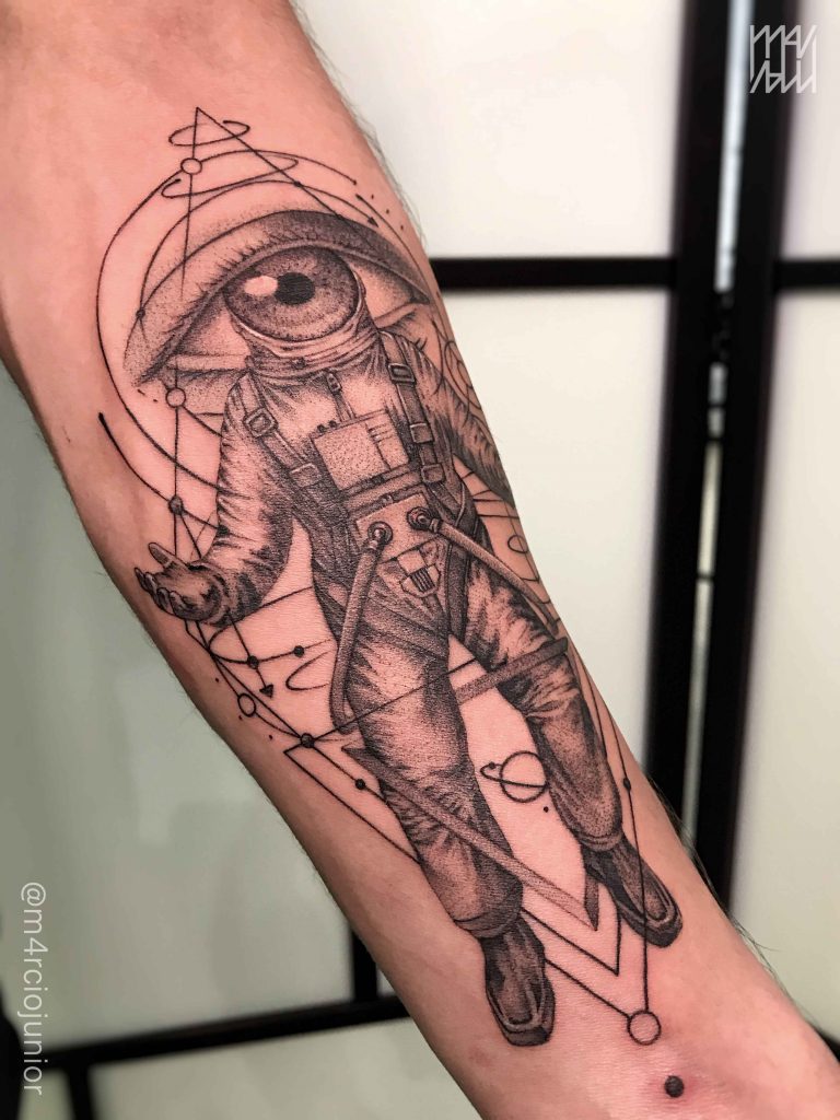 Foto de tatuagem feita por Marcio Valle (@m4rciojunior)