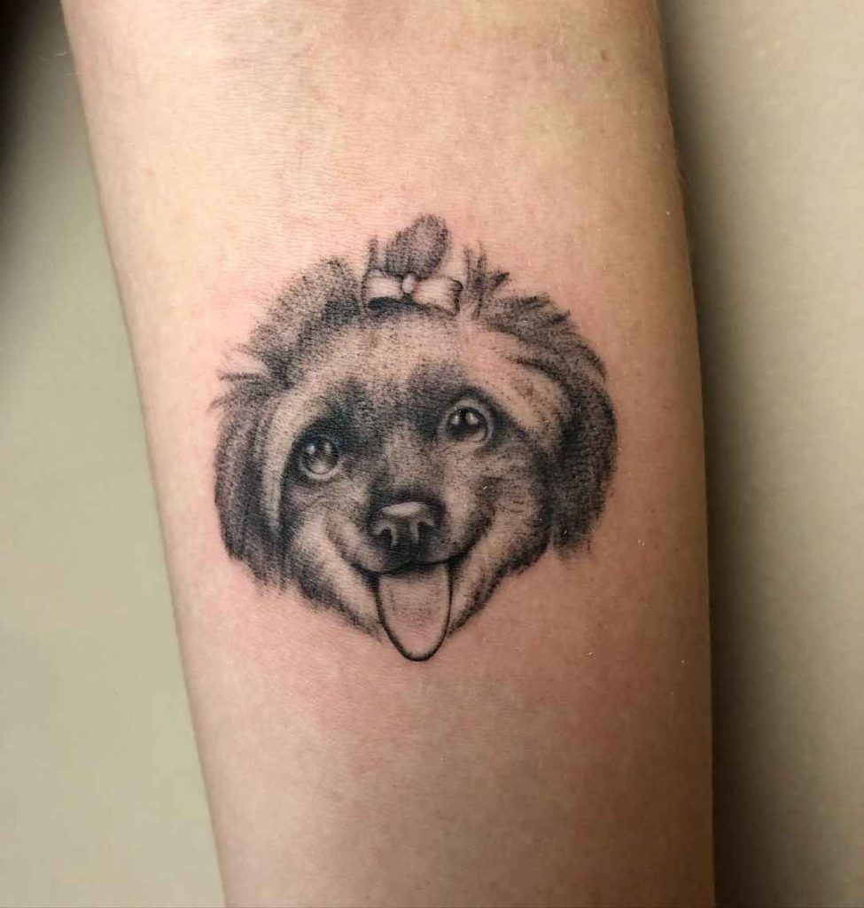 Foto de tatuagem feita por Line Karen (@lineinktattoo_)