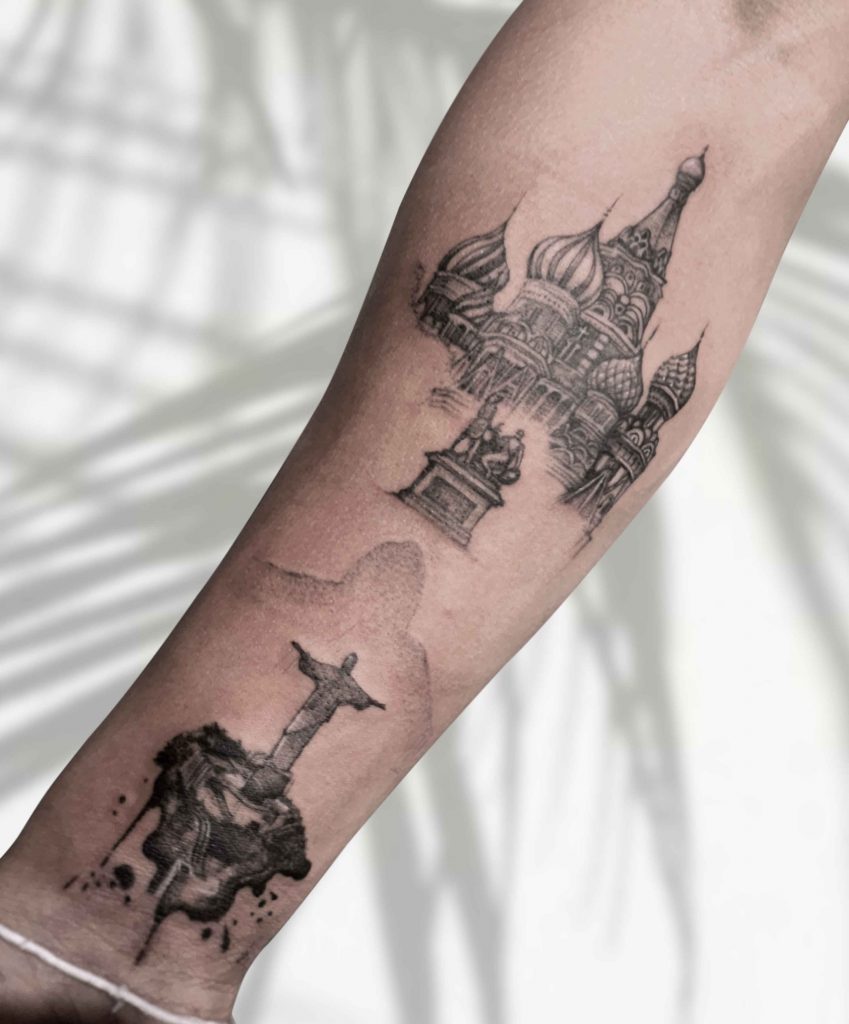 Foto de tatuagem feita por Marcos Anderson (@marcosanderson)