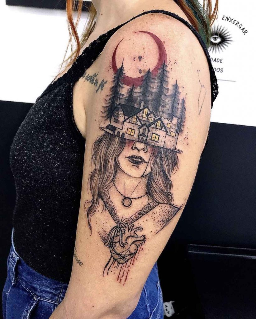 Foto de tatuagem feita por Nath Corrêa (@nathaliatattoo)