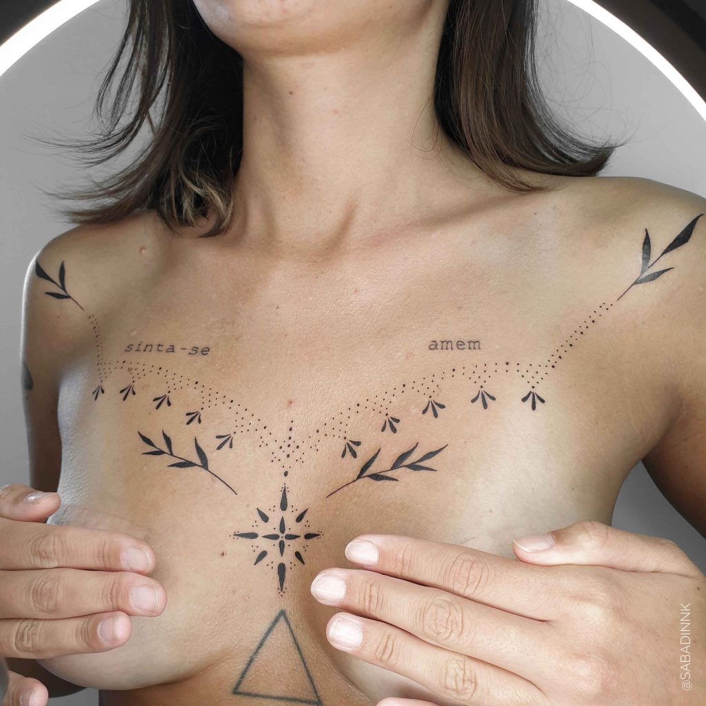 Foto de tatuagem feita por Bruna Sabadin (@sabadinnk)