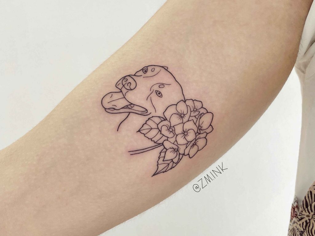 Foto de tatuagem feita por Zé Mauro (@zm.ink)
