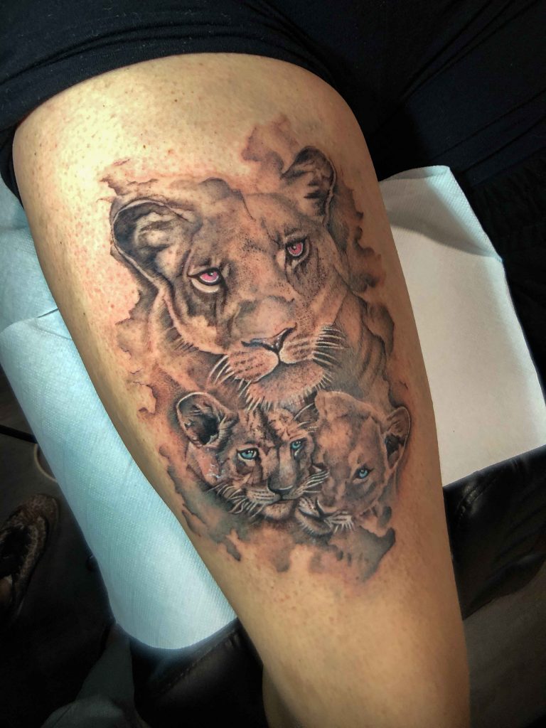 Foto de tatuagem feita por Tamires Lima (@tamilima.ink)