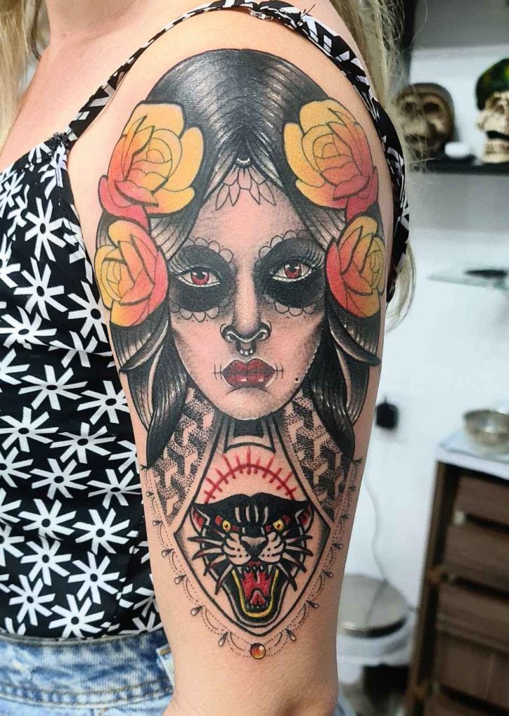 Foto de tatuagem feita por Junior Motta (@juniormota.ltt)