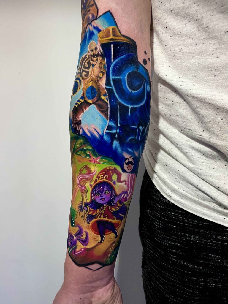 Foto de tatuagem feita por Lola Tanagawa (@lolatanagawa_tattoo)