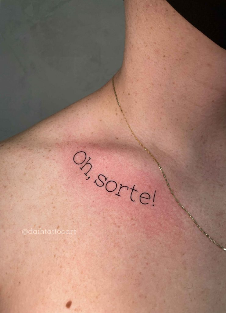 Foto de tatuagem feita por Daihane Rocha (@daihtattooart)