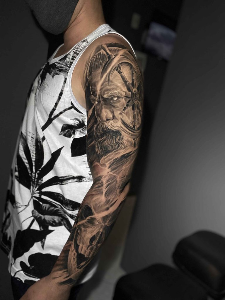 Foto de tatuagem feita por Guilherme Santos Tattoo (@guisantostattoo)