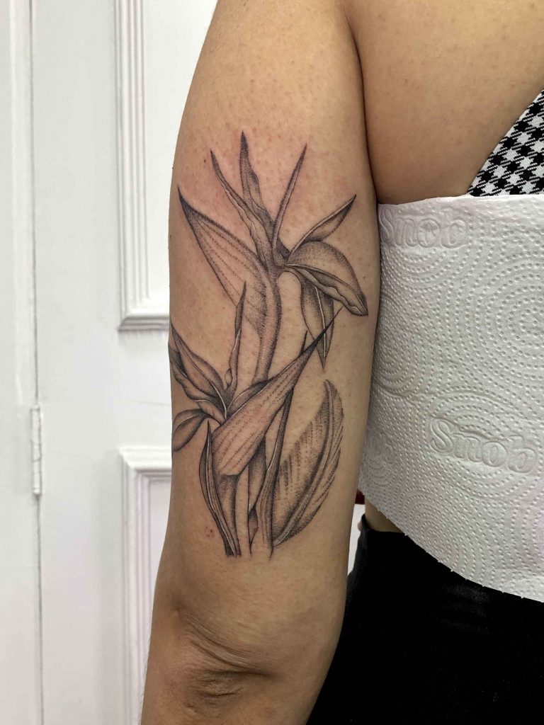 Foto de tatuagem feita por Rebeca Antunes (@becca.tattoo)