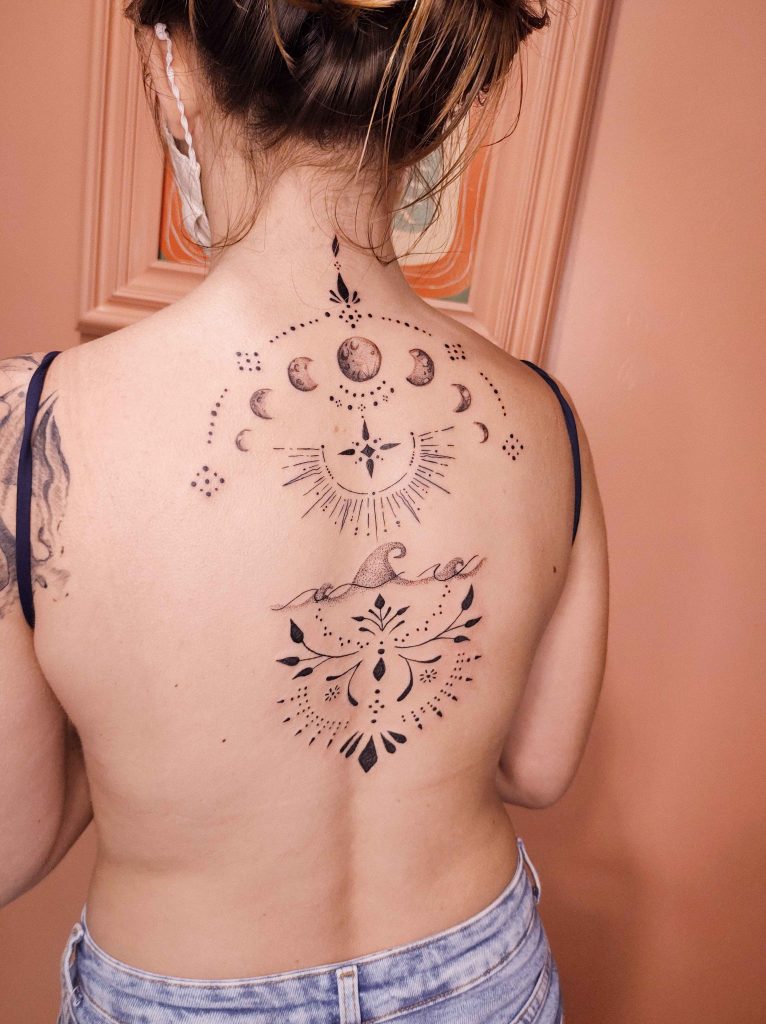 Foto de tatuagem feita por Juliane Bittencourt (@juliane.bittencourt)
