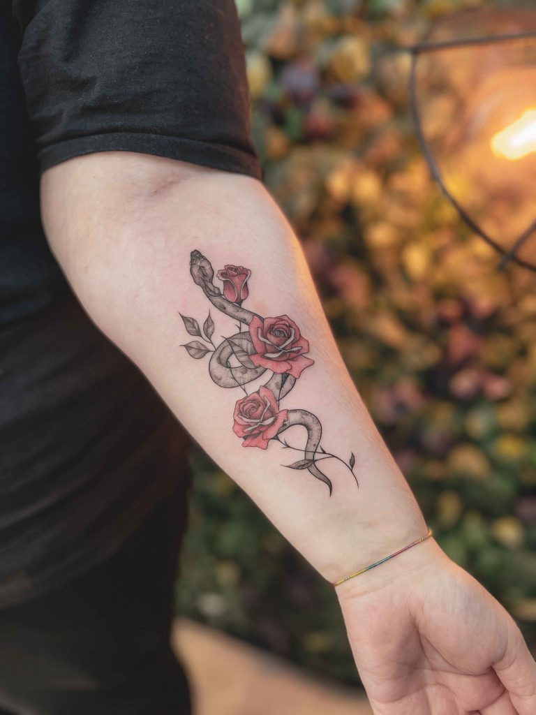 Foto de tatuagem feita por Thiago Pinhas (@thiagopinhastattoo)