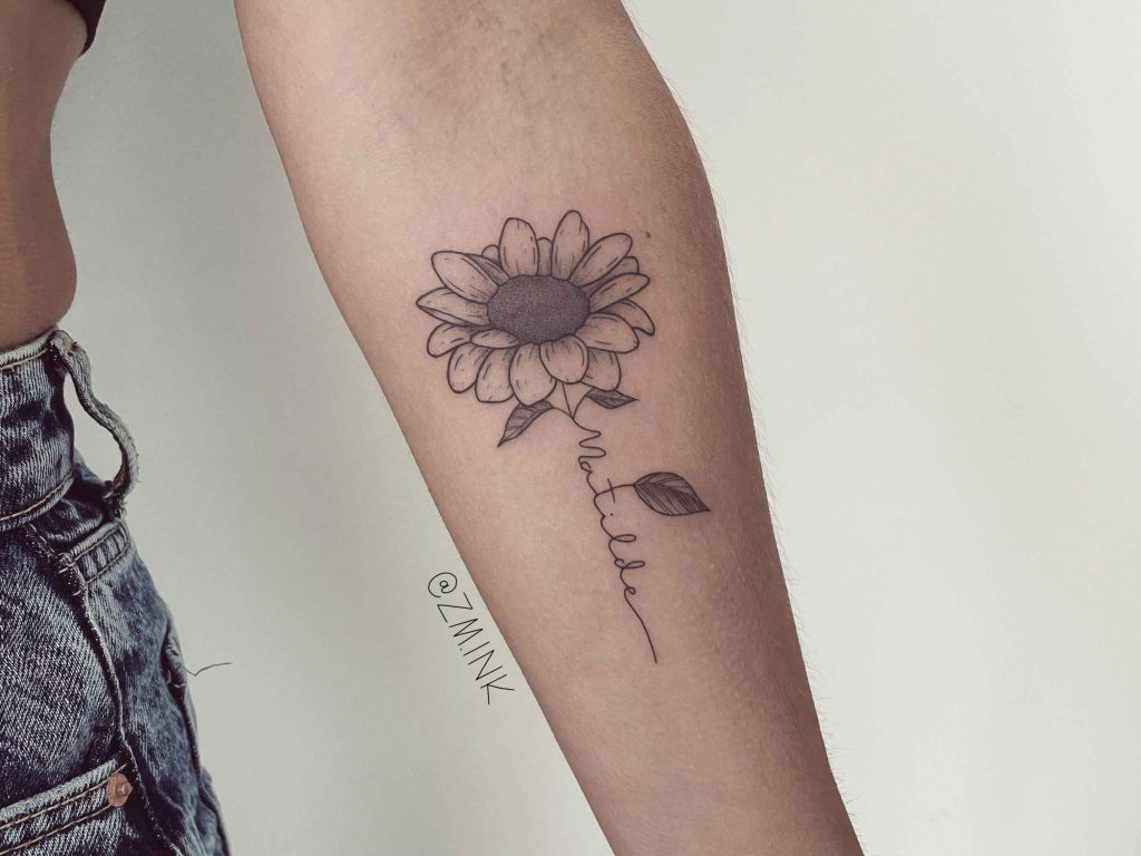 Foto de tatuagem feita por Zé Mauro (@zm.ink)