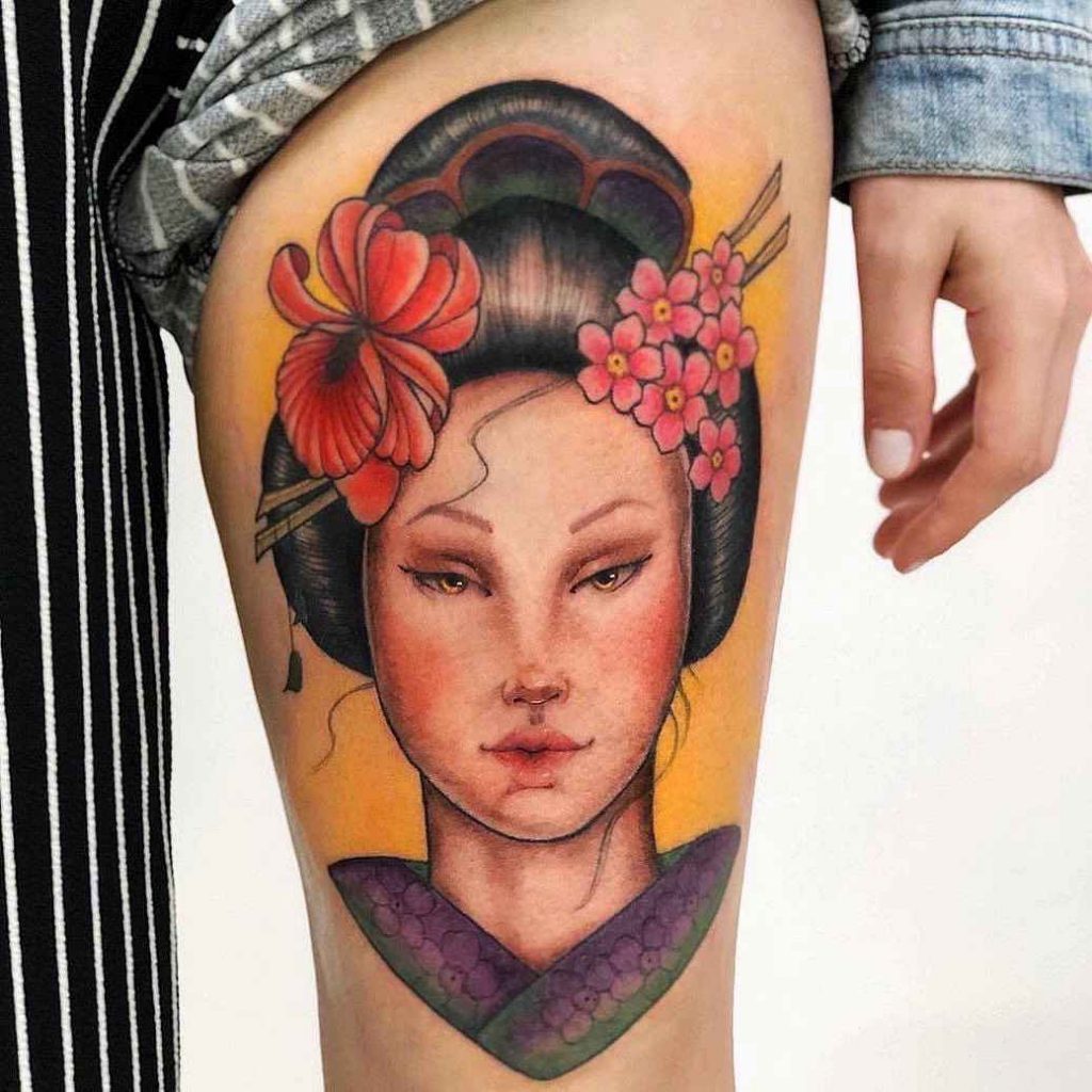 Foto de tatuagem feita por Day Rizzo (@_dayrizzo)