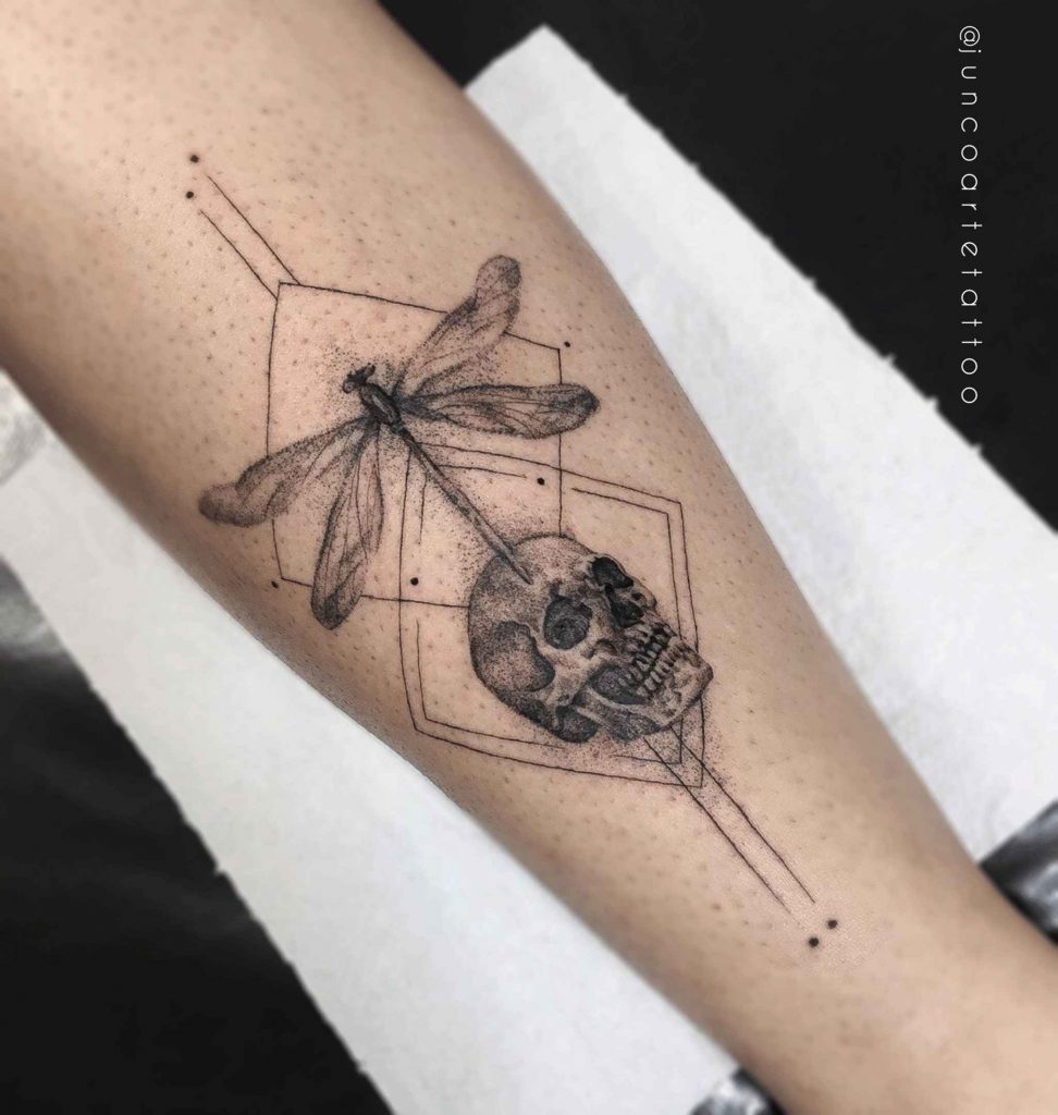 Foto de tatuagem feita por Matheus Junco (@juncoartetattoo)