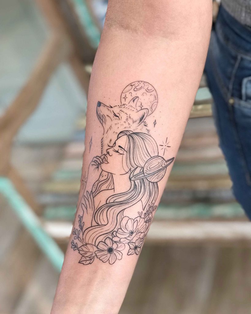 Foto de tatuagem feita por Danilo Polo (@danilopolotattoo)