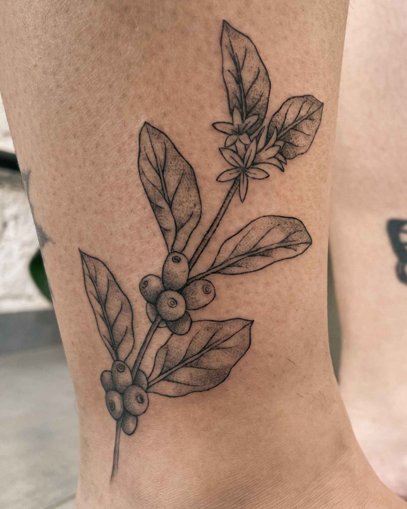 Foto de tatuagem feita por Eric de Mello (@erid.mello)