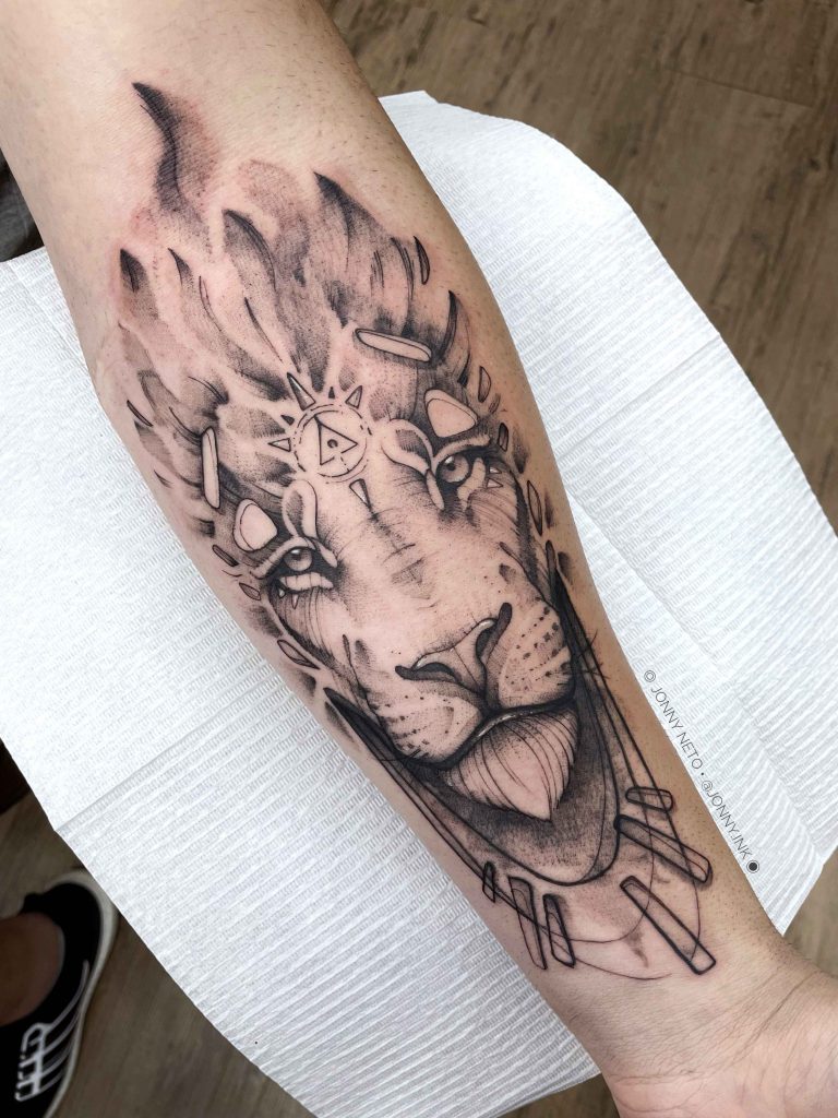 Foto de tatuagem feita por Jonny Neto (@jonny.ink)