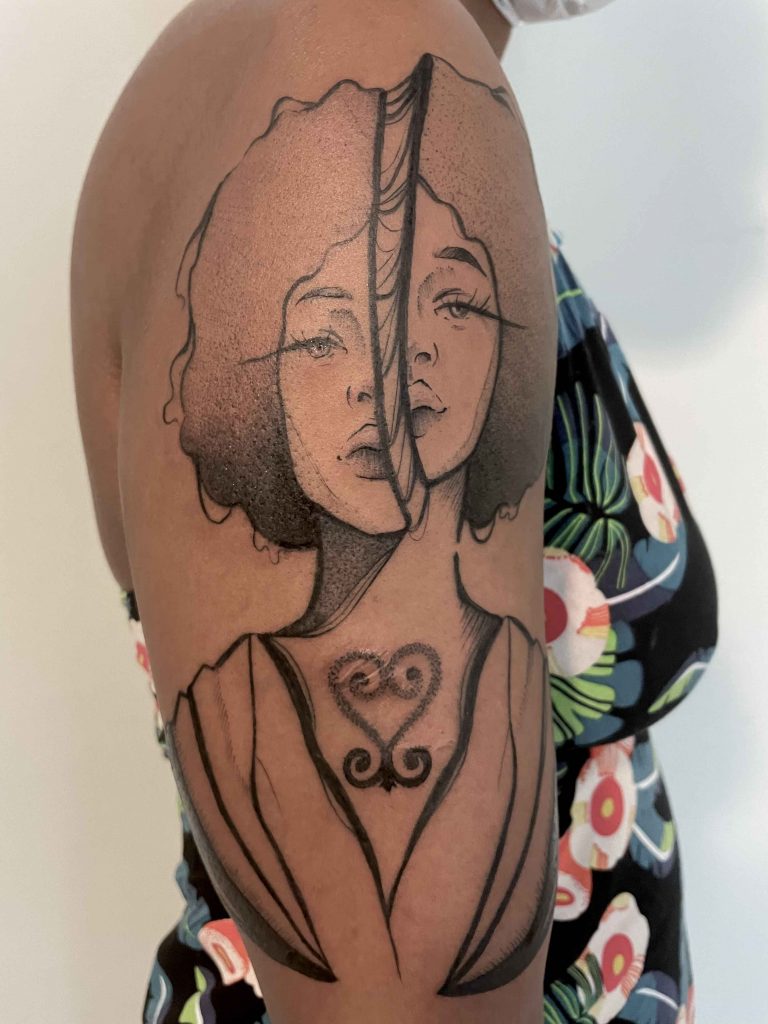 Foto de tatuagem feita por Thai Prado (@thaiprado.tattoo)