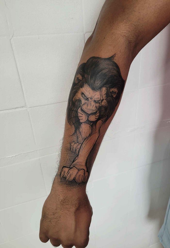 Foto de tatuagem feita por Eduardo Alves (@edusevlatattoo)