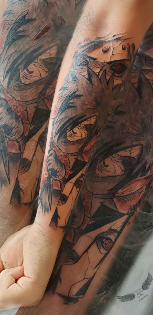 Foto de tatuagem feita por Fhanny Cardim (@fhannycardim)