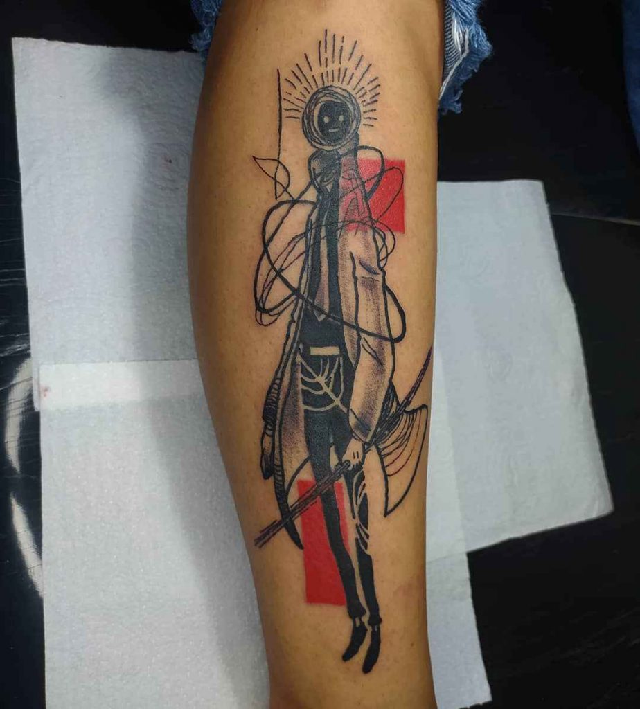 Foto de tatuagem feita por Gabriel Lacerda (@lacerda.tattoo)