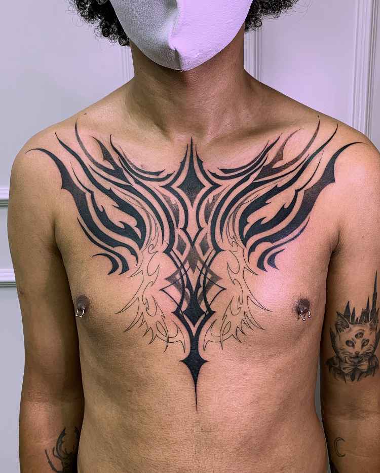 Foto de tatuagem feita por Gabriela (@gabbi.garccia)