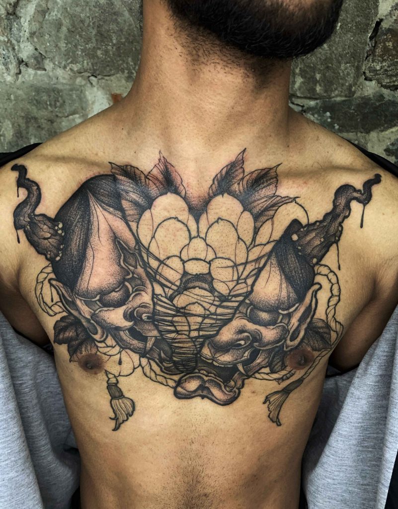 Foto de tatuagem feita por Marcus Santos (@marv.tattoo)