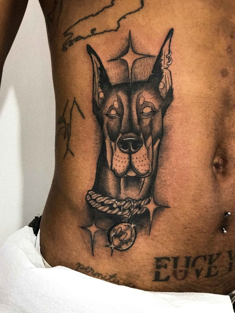 Foto de tatuagem feita por Alexandre Henrique Ferreira Cruz (@tattoodoale)