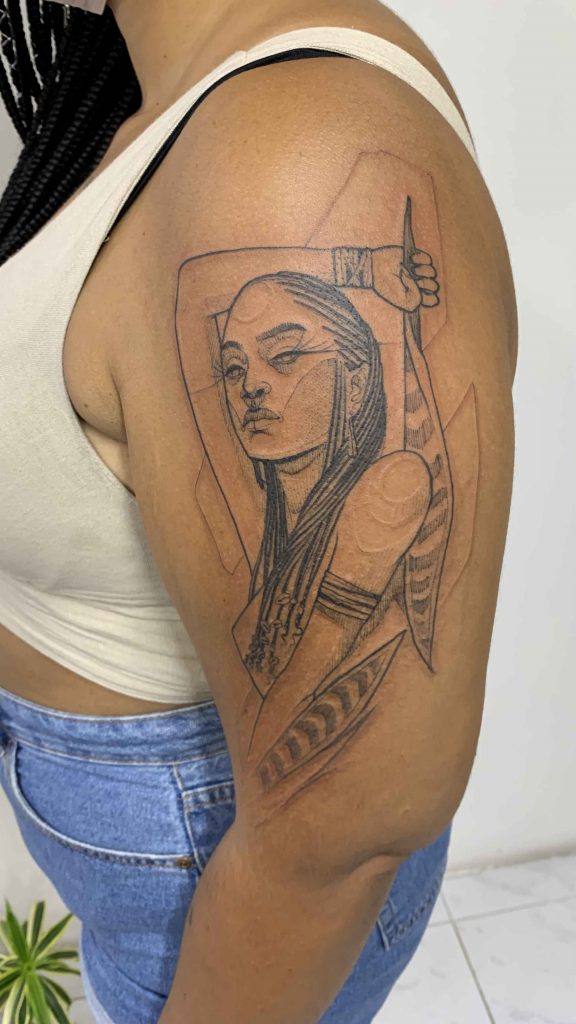 Foto de tatuagem feita por Tetex (@tetextattoo)