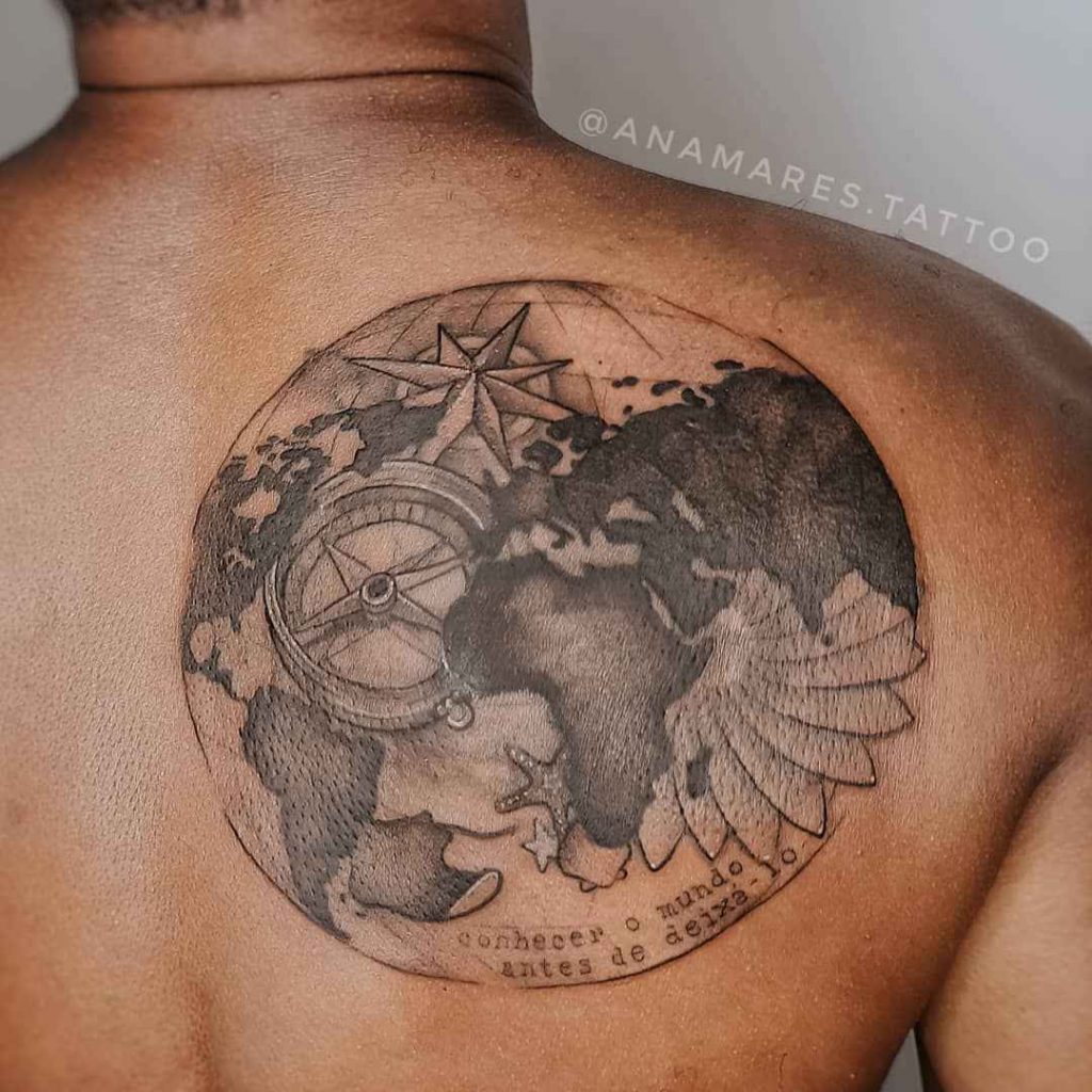 Foto de tatuagem feita por Ana Mares (@anamares.tattoo)