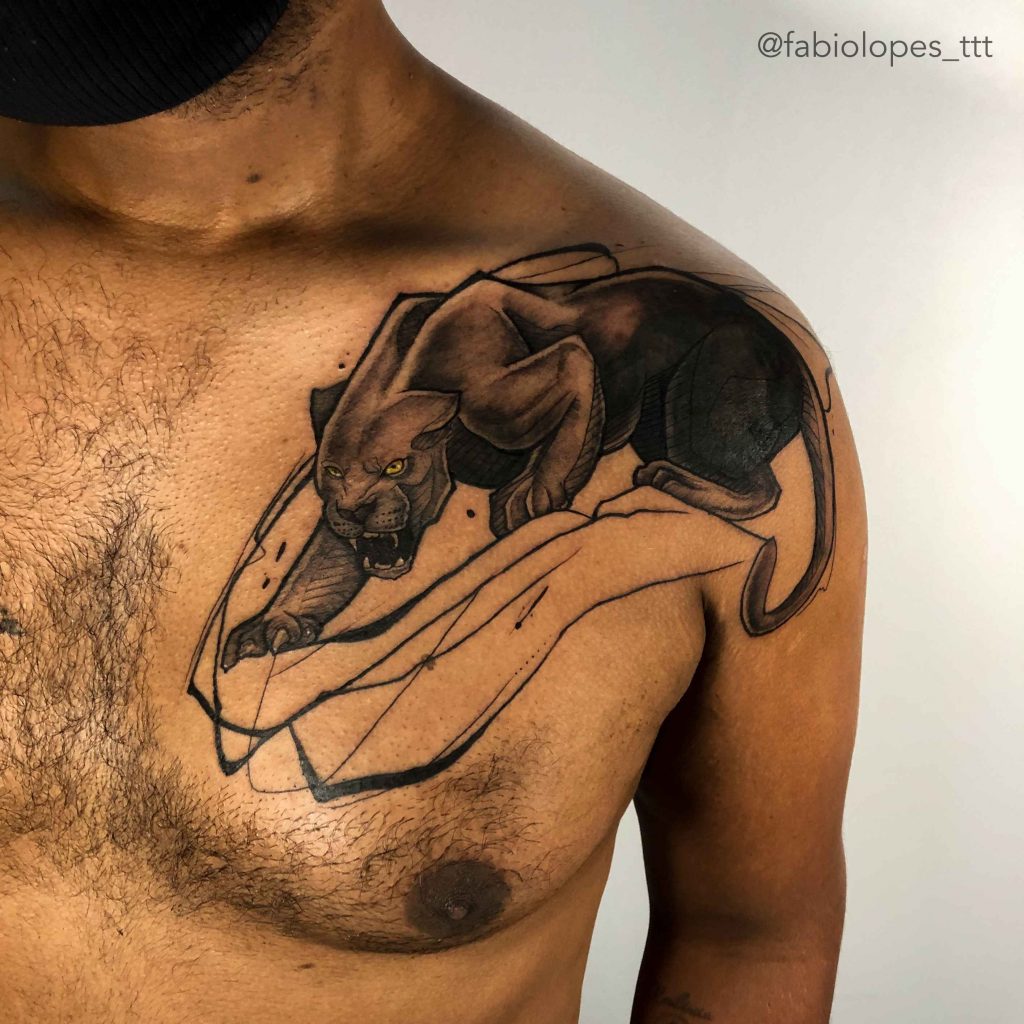 Foto de tatuagem feita por Fabio Lopes (@fabiolopes_ttt)