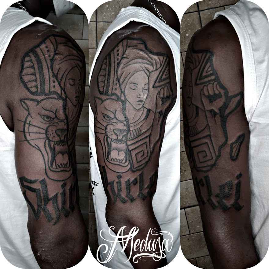 Foto de tatuagem feita por NANE MEDUSA (@nanemedusa)