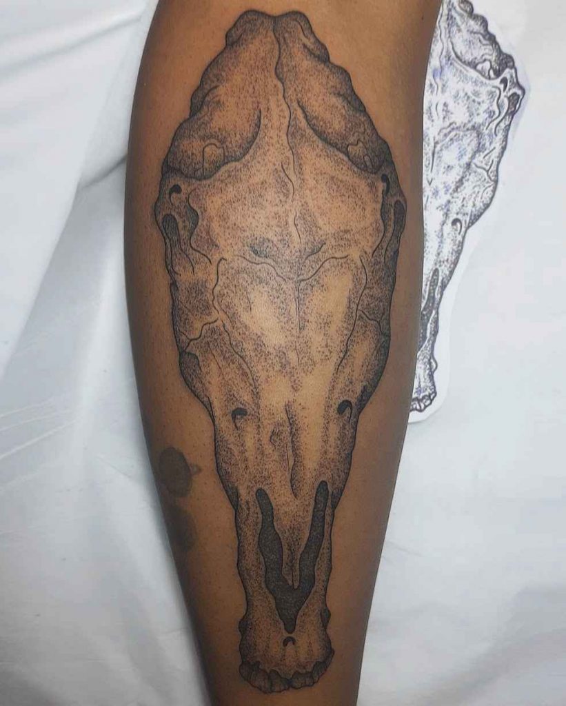 Foto de tatuagem feita por Débora Elen de Souza Mota (@debbymttt)