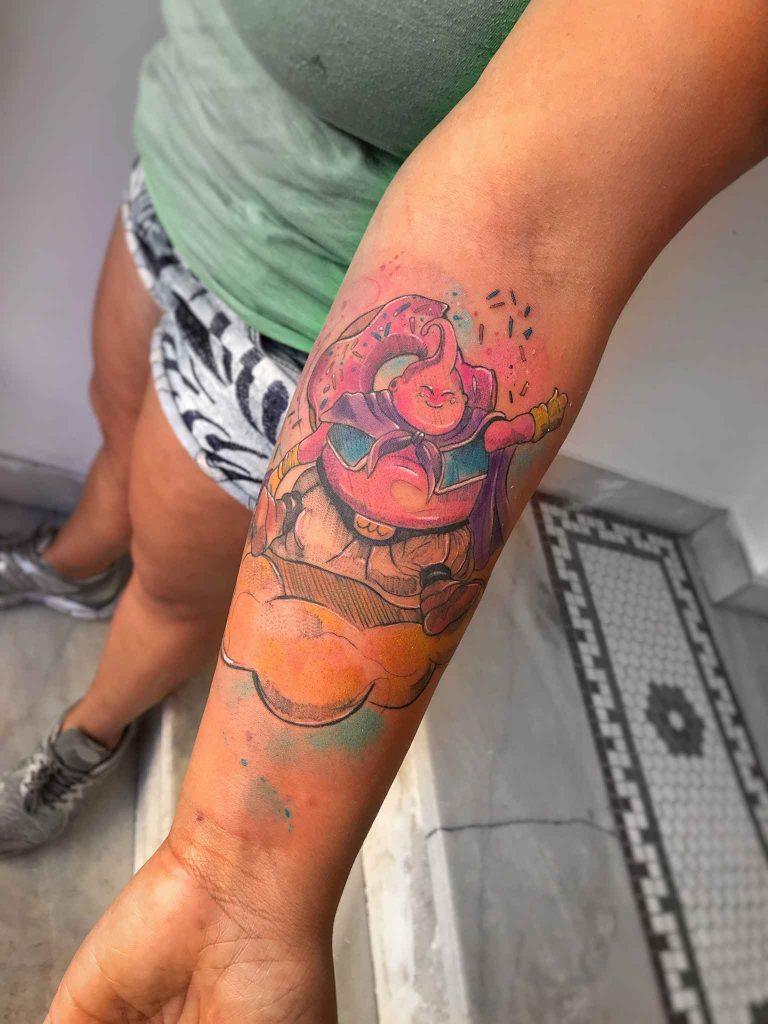 Foto de tatuagem feita por Drikalinas (@drikalinastattoo_)
