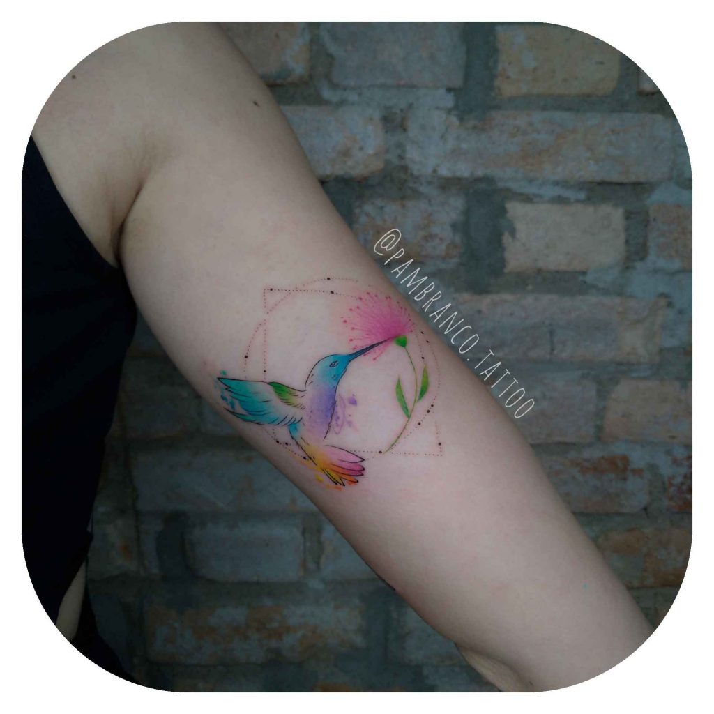 Foto de tatuagem feita por Pam Branco (@pambranco.tattoo)