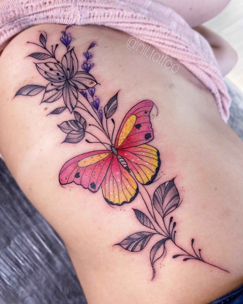 Foto de tatuagem feita por Nil (@nil.tattoo)