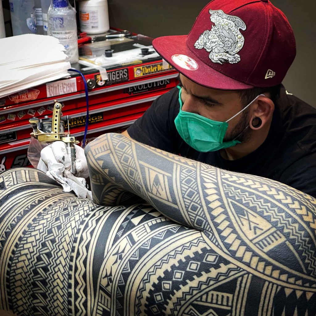 Foto de tatuagem feita por Rafa Firmino (@rafafirmino)