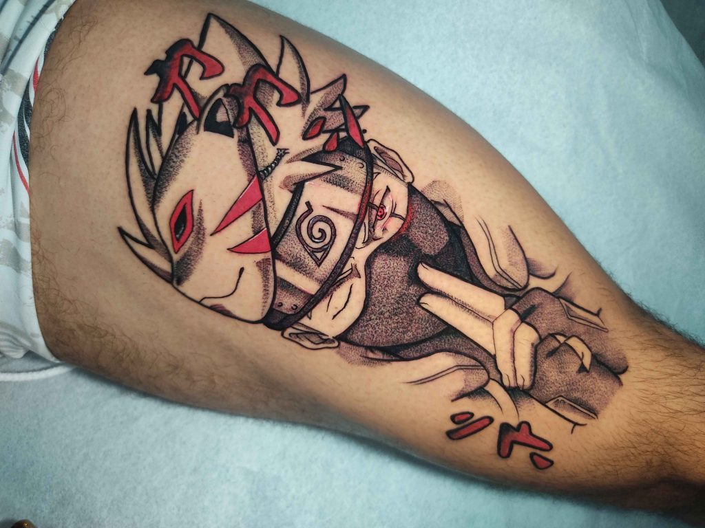 Foto de tatuagem feita por Ink Pamerson (@ink.pamerson)