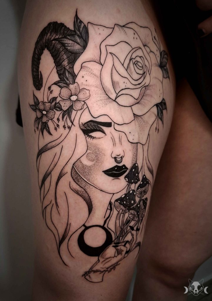 Foto de tatuagem feita por Juliana Rodrigues (@jubs.rodrigues)