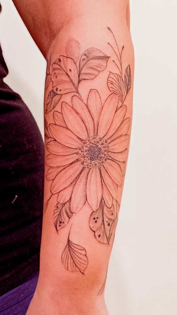 Foto de tatuagem feita por Katty (@onlykatty)