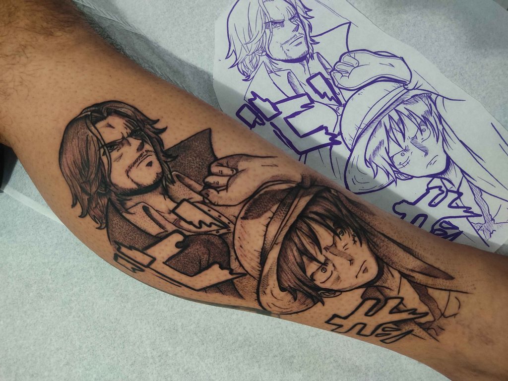 Foto de tatuagem feita por Ink Pamerson (@ink.pamerson)