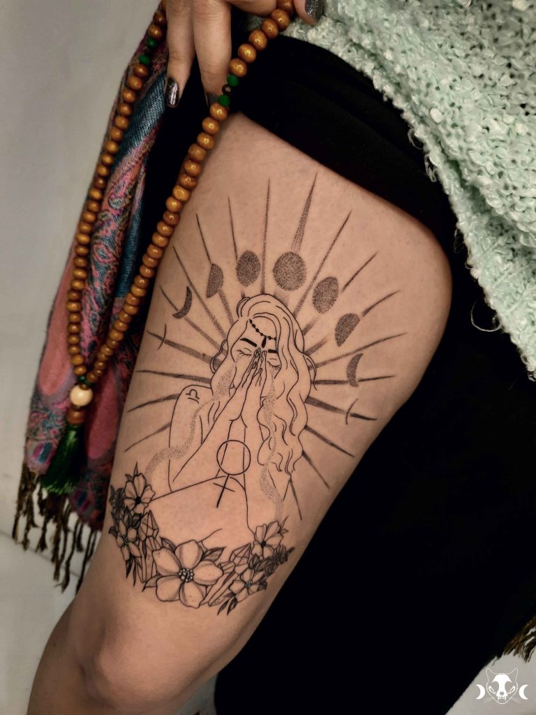 Foto de tatuagem feita por Juliana Rodrigues (@jubs.rodrigues)