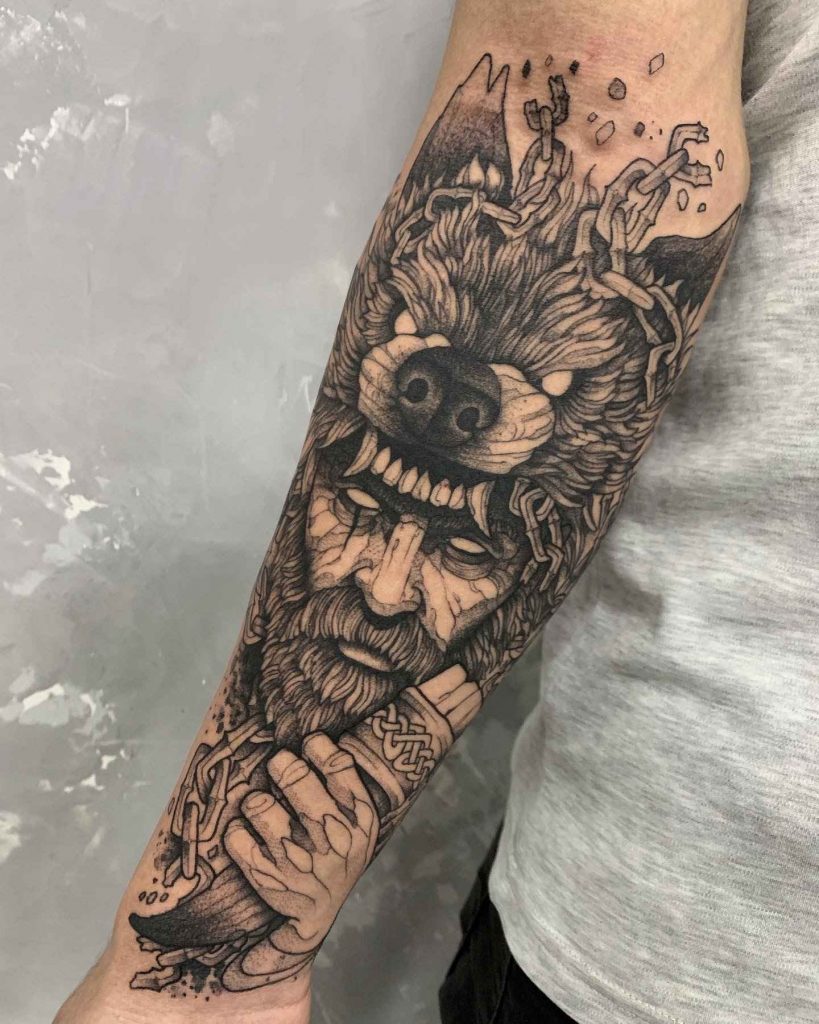 Foto de tatuagem feita por Phelipe Silva (@phelipesilva.tattoo)