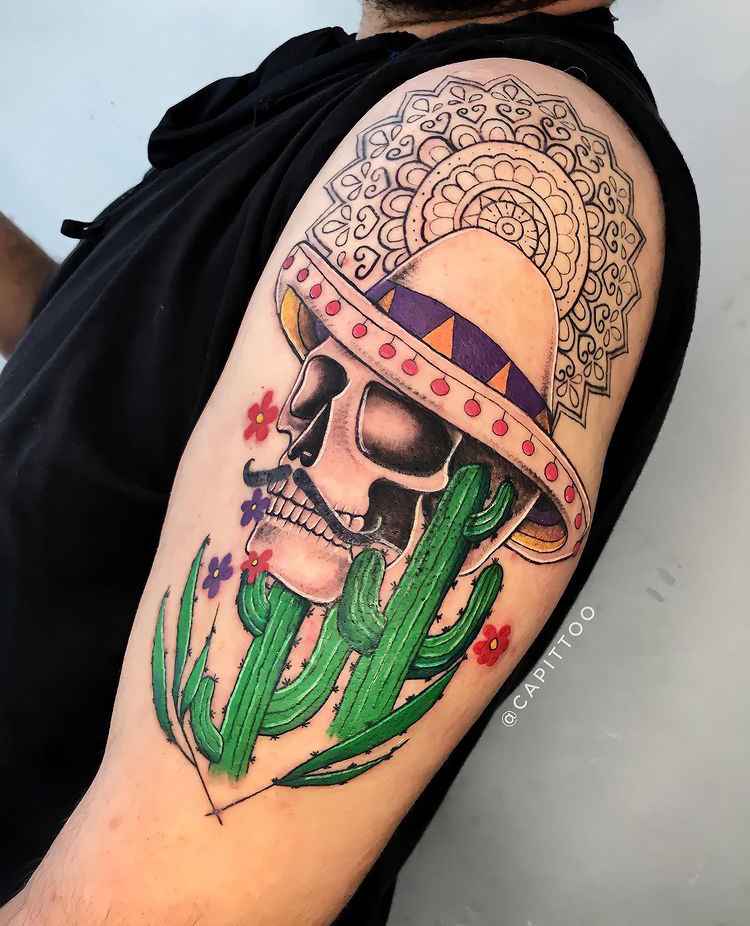 Foto de tatuagem feita por Capittoo (@capittoo)