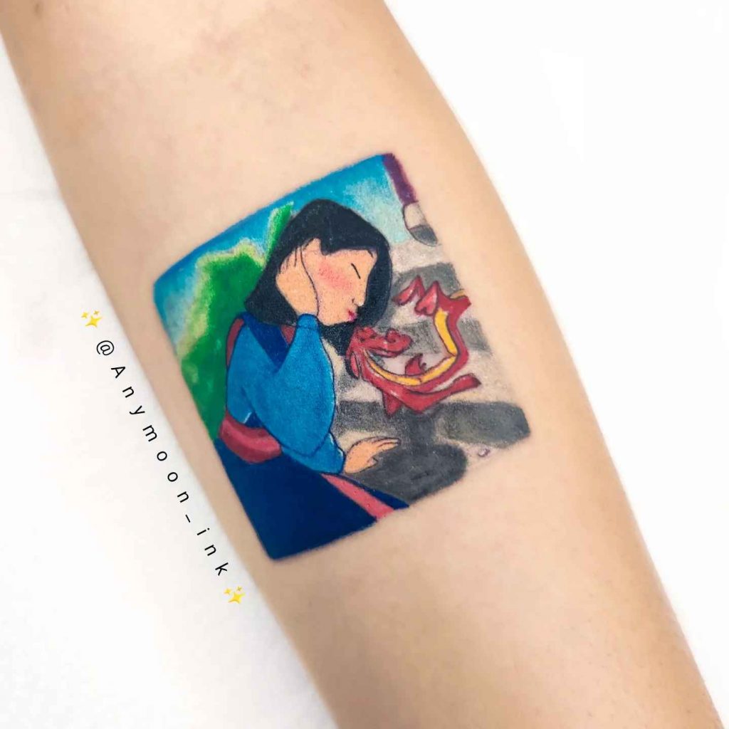 Foto de tatuagem feita por Anymoon ink (@anymoon_ink)