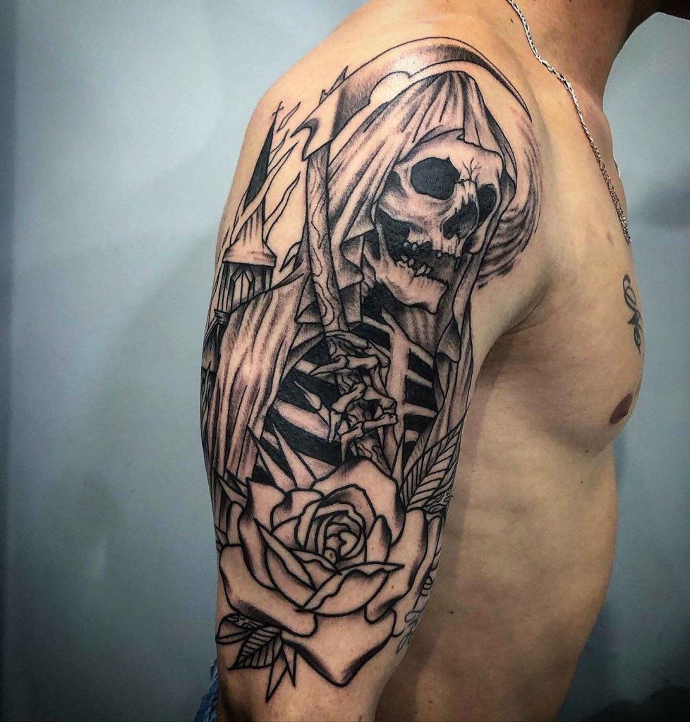 Foto de tatuagem feita por William Friedrich (@willtatts_ink)