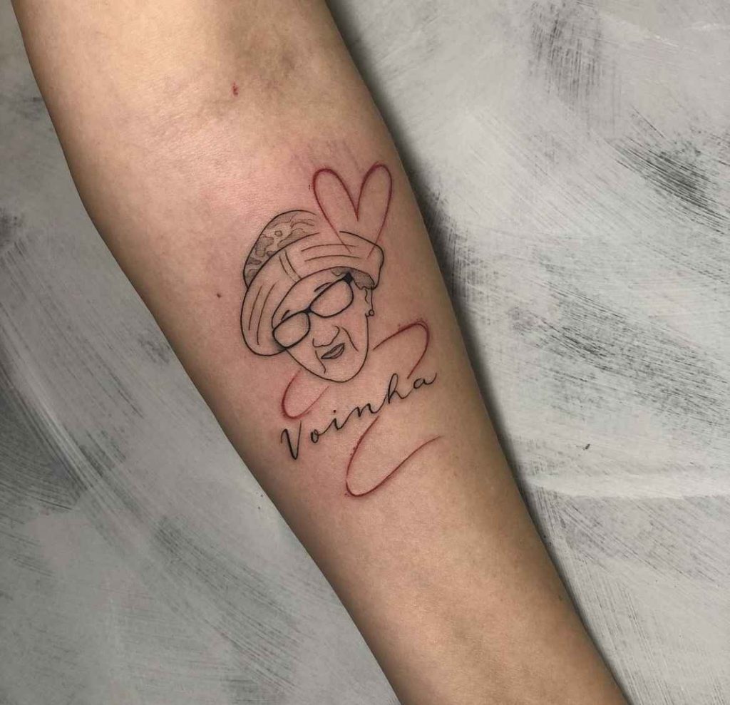 Foto de tatuagem feita por Camilla Alves (@camillaalvestatuadora)